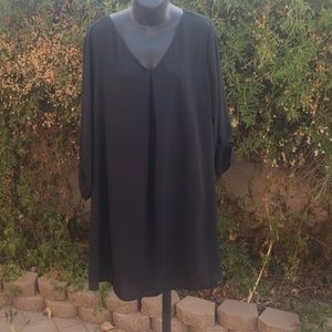Decree 3/4 sleeve tunic/dress NWOT